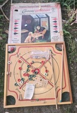 Vintage Carrom Wood Game Board