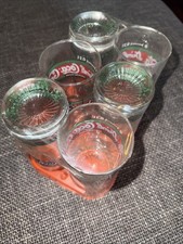 6 x  Coca Cola Tiffany Gläser