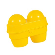 2 Gitter Eierhalter Eierbehälter mit Griff Anti Drop Outdoor Eierbox für