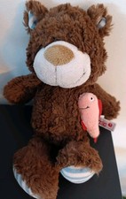 Nici Bär Teddy mit Lachs