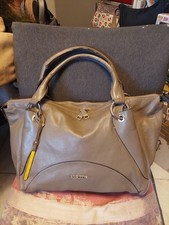 Chrom Ledertasche Beige Chrom