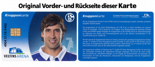 Knappenkarte schalke arena - knappenkarte,