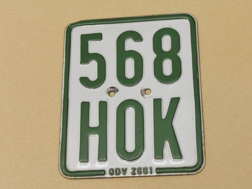Nummernschild deutschland mofa - deutschland,