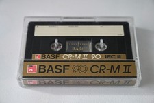 BASF Chromdioxid Maxima II Audiokassette 90 min Top!