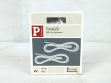 2 Stück Paulmann 702.16 YourLED ECO Clip-Connector LED Stripe Streifen Verbinder