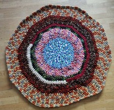 Rundteppich Durchmesser 1,10m