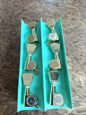 Gitarren 3L 3R Mechaniken gebraucht Harley B. HB35 goldfarben sehr guter Zustand