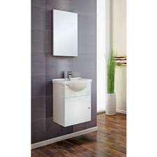 Gäste WC Badmöbel-Set Mini