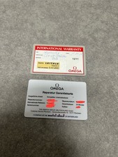 Omega Garantie Karte