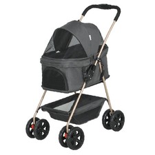 Faltbarer haustierbuggy - faltbarer,