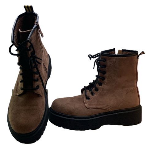 Damen combat boots khaki - damen,