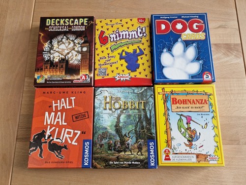 Kartenspiel vollständig - 6x,