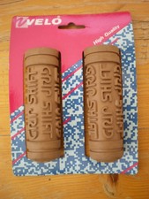 1 paar Velo Grip Shift Griffe BRAUN Lenkergriffe High Quality 102mm OVP NOS RAR