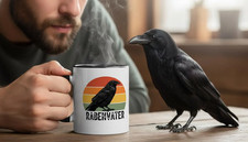 Tasse rabenvater rabe gothic - rabe,