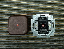 Busch Jaeger LX Kontrollschalter mahagonibraun 201 Kontroll Schalter braun