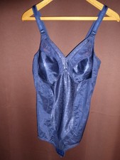 Damen Mieder Blau Gr. 95C Einteiler verstellbare träger Triumph TS Body