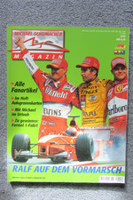 Michael Schumacher Magazin  9/99, Formel 1, Ralf, Autogrammkarten