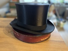 Reform Antiker Zylinderhut Chapeau Claque Klappzylinder