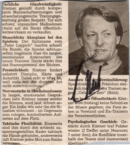 Original autogramm - original,