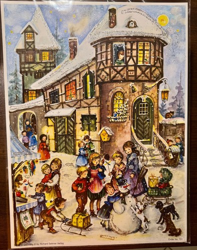 Alter adventskalender mit - alter,