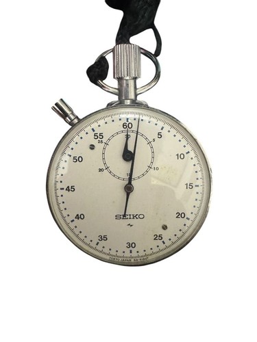 Seiko 5020 stoppuhr silber - seiko,