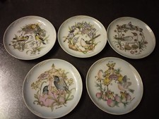 Hutschenreuther-  Wandteller- Monatsteller- Vogel Konvolut-Ole Winther