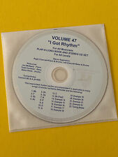 Aebersold Play-Along Vol. 47 I Got Rhythm, Replacement CD ONLY!!!