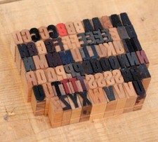 A-Z Alphabet Holzbuchstaben 14