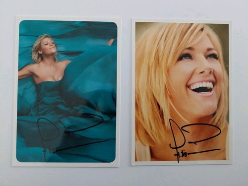 Helene fischer autogramm - helene, 2x