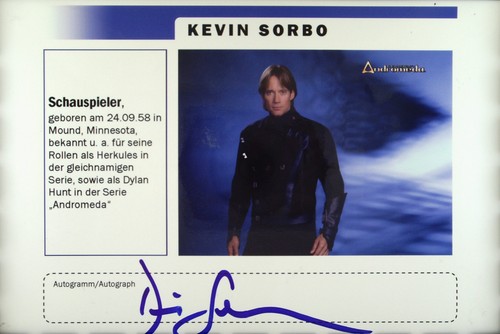 Kevin sorbo original autogramm - kevin,