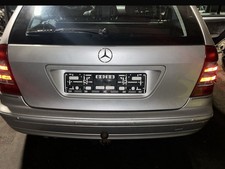 ROSTFREI Mercedes W203 S203 Heckklappe 744 Silber Kofferraumdeckel