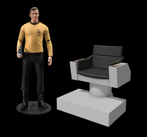 Gedruckter star trek tos - star,