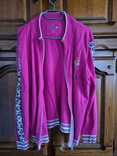 mehrfarbige Strickjacke der