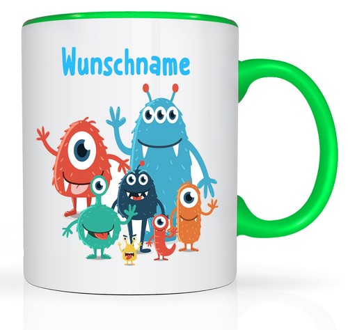 Monster party tasse - monster,