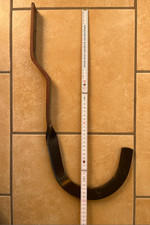 5 Stück Gebirgsschneefang Schneefanghaken Rundholz Ziegel gekröpft - Vollkupfer