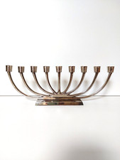 HANUKKIA KERZENLEUCHTER METALL
