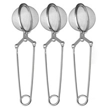 3 x Teezange Edelstahl Teeei