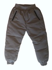 Kinder Daunenhose Jungen Winterhose Winddicht Dick Schneehose 128