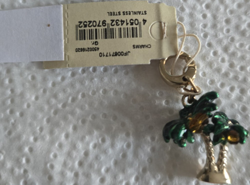 Fossil charm anhänger palme - charm,
