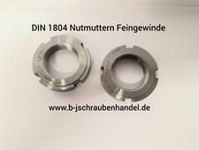 DIN 1804 Nutmuttern Stahl