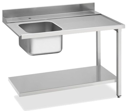 Zulauftisch becken links - becken,