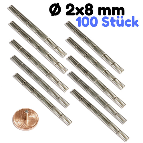 100x neodym magnete - 100x,