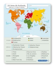 Ich kenne die Kontinente