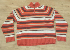 Tommy HILFIGER Herren Troyer/Pullover Gr. XL, gestreift, 100% Lana, gut gepflegt