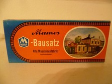 Mamos 2/28 - Bausatz Alte Maschinenfabrik  - prima - TT/H0 - OVP