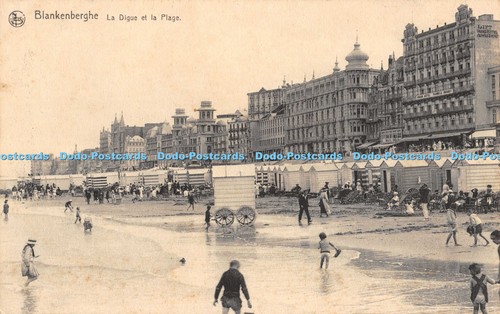R052592 blankenberghe digue - la,
