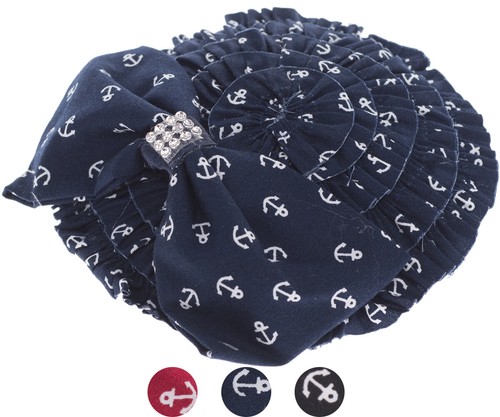 Vintage iola ruffle nautical - vintage,