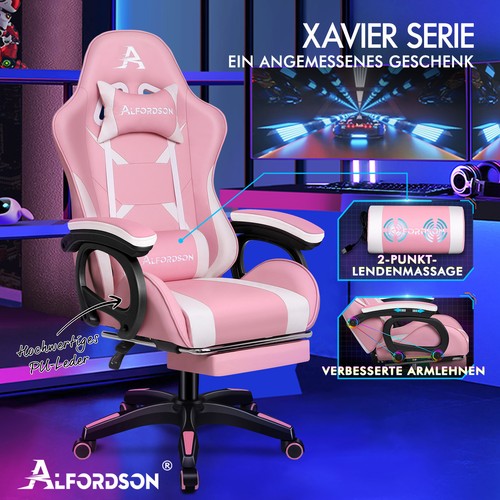 Alfordson gaming stuhl mit - alfordson,
