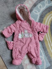 Rosa SCHNEEANZUG IN GRÖßE 62