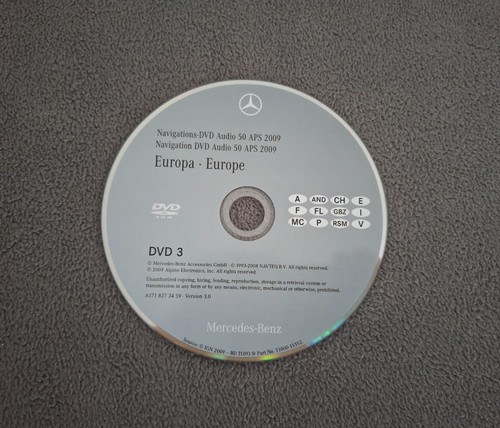 Dvd navigation mercedes - dvd,